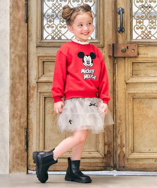 apres les cours(アプレレクール)の「【ジュニア対応】メロウリブTシャツ(Tシャツ/カットソー・キッズ・ピンク/オフホワイト/その他2・110/100/90/80/140/130/120)」の18枚目の写真