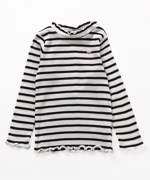 apres les cours(アプレレクール)の「【ジュニア対応】メロウリブTシャツ(Tシャツ/カットソー・キッズ・ピンク/オフホワイト/その他2・110/100/90/80/140/130/120)」の13枚目の写真