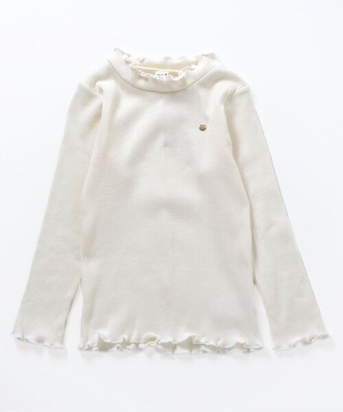 apres les cours(アプレレクール)の「【ジュニア対応】メロウリブTシャツ(Tシャツ/カットソー・キッズ・ピンク/オフホワイト/その他2・110/100/90/80/140/130/120)」の15枚目の写真