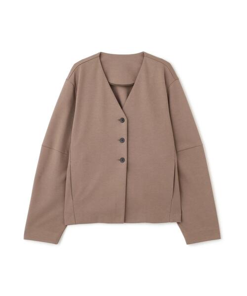human woman(ヒューマンウーマン)の「◆ダンボールVネックカーディガン(カーディガン/ボレロ・レディース・ブラウン系その他/ブルー/ネイビー・MEDIUM)」の5枚目の写真