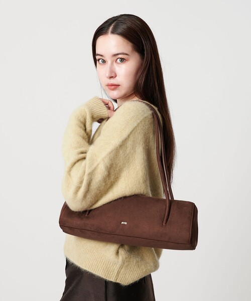 【美品】JW PEI RUBY ショルダーバッグ ハンドバッグ クロコ ゴールド Ruby ショルダーバッグ - アイボリーホワイト クロコ型押し - JW