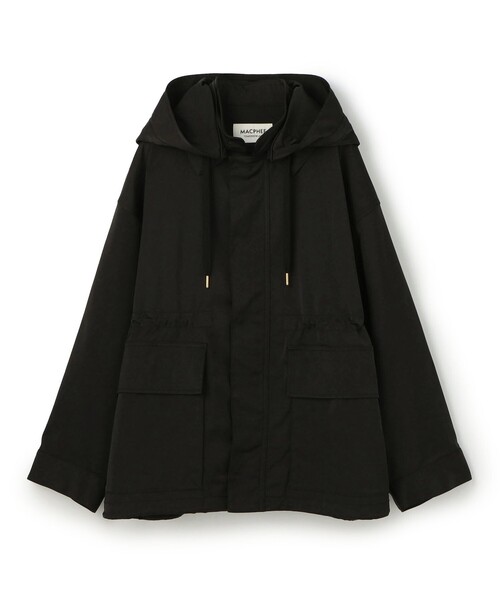 セール】ダブルサテン フーディーブルゾン（ブルゾン）｜MACPHEE