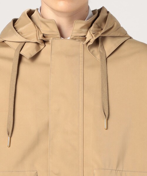 MACPHEE ダブルサテン フーディーブルゾン MACPHEE（マカフィー） ブルゾン アウター ダブルサテン フーディー