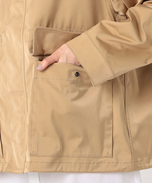 ダブルサテン フーディーブルゾン（ブルゾン）｜MACPHEE（マカフィー