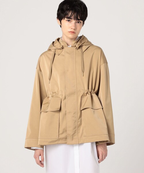 セール】ダブルサテン フーディーブルゾン（ブルゾン）｜MACPHEE