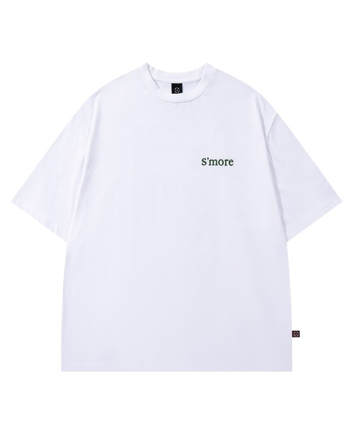 S'more(スモア)の「S'more Solo Camping Bear S/S pt.Tee ソロキャンプの熊プリント半袖Tシャツ (SS)(Tシャツ/カットソー・レディース・ブルー/ホワイト/グリーン・LARGE/X-LARGE/SMALL/MEDIUM)」の12枚目の写真