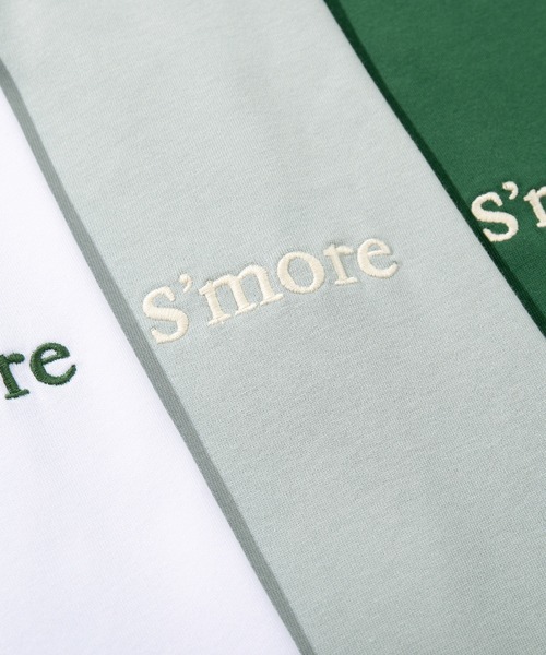S'more(スモア)の「S'more Solo Camping Bear S/S pt.Tee ソロキャンプの熊プリント半袖Tシャツ (SS)(Tシャツ/カットソー・レディース・ブルー/ホワイト/グリーン・LARGE/X-LARGE/SMALL/MEDIUM)」の11枚目の写真