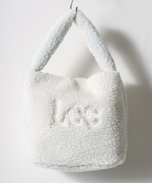 Lee/リー ボアフリース ロゴ ワンポイント刺繍 ワンショルダーバッグ