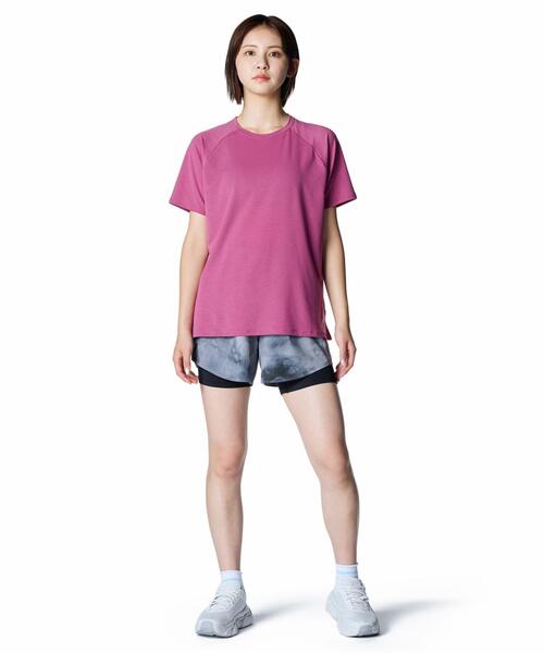 UNDER ARMOUR(アンダーアーマー)の「UAソフト Tシャツ(トレーニング/レディース)(Tシャツ/カットソー・レディース・ピンク系・XL/L/M/S)」の3枚目の写真