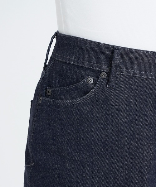 YANUK（ヤヌーク）の「スリットロングスカート（デニムスカート・レディース・インディゴブルー・XS/S/M）」の10枚目の写真
