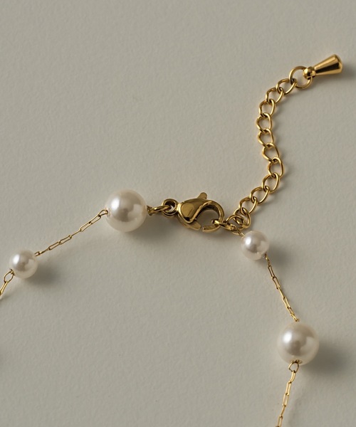 muku（ムク）の「BRACELET/RANDOM PEARL（ブレスレット・レディース・ゴールド/シルバー・FREE）」の19枚目の写真