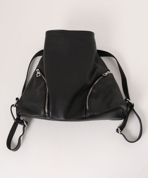 andrea cardone（アンドレアカルドネ）の「【ANDREA CARDONE】シュリンクレザー2WAYバッグ(Q56393)（トートバッグ・レディース・ブラック・ALL）」の6枚目の写真