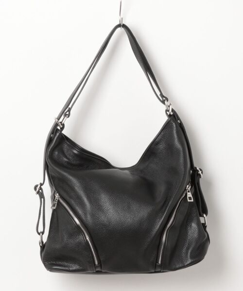 andrea cardone（アンドレアカルドネ）の「【ANDREA CARDONE】シュリンクレザー2WAYバッグ(Q56393)（トートバッグ・レディース・ブラック・ALL）」の8枚目の写真