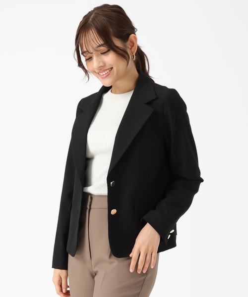 MISCH MASCH(ミッシュマッシュ)の「2026春夏新作 シングルテーラードジャケット(テーラードジャケット・レディース・ブラウン/グレイッシュベージュ/ブラック/グレー・M/S)」の9枚目の写真