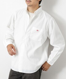 【DANTON/ダントン】ドットボタン ボタンダウンシャツ/DOT BUTTON B.D. SHIRT/DT-B0293 POD