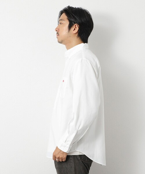 DANTON（ダントン）の「【DANTON/ダントン】ドットボタン ボタンダウンシャツ/DOT BUTTON B.D. SHIRT/DT-B0293 POD（シャツ/ブラウス・メンズ・ホワイト/ホワイト系その他・44/40/42/38）」の7枚目の写真