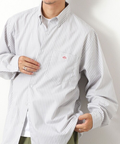 DANTON（ダントン）の「【DANTON/ダントン】ドットボタン ボタンダウンシャツ/DOT BUTTON B.D. SHIRT/DT-B0293 POD（シャツ/ブラウス・メンズ・ホワイト/ホワイト系その他・44/40/42/38）」の12枚目の写真