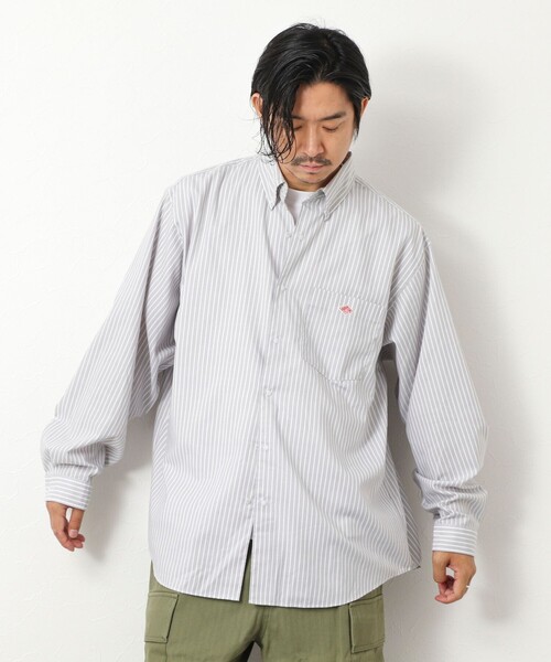 DANTON（ダントン）の「【DANTON/ダントン】ドットボタン ボタンダウンシャツ/DOT BUTTON B.D. SHIRT/DT-B0293 POD（シャツ/ブラウス・メンズ・ホワイト/ホワイト系その他・44/40/42/38）」の15枚目の写真