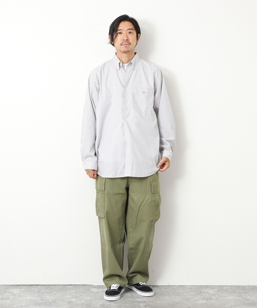DANTON（ダントン）の「【DANTON/ダントン】ドットボタン ボタンダウンシャツ/DOT BUTTON B.D. SHIRT/DT-B0293 POD（シャツ/ブラウス・メンズ・ホワイト/ホワイト系その他・44/40/42/38）」の19枚目の写真