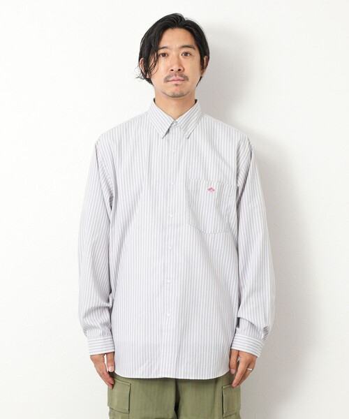 DANTON（ダントン）の「【DANTON/ダントン】ドットボタン ボタンダウンシャツ/DOT BUTTON B.D. SHIRT/DT-B0293 POD（シャツ/ブラウス・メンズ・ホワイト/ホワイト系その他・44/40/42/38）」の21枚目の写真
