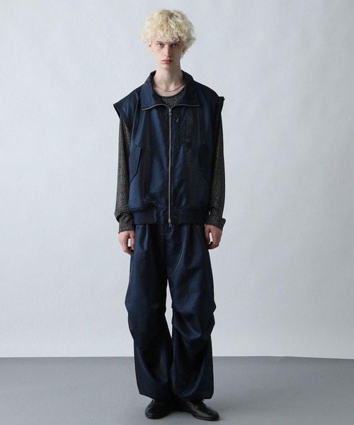 HARE（ハレ）の「ユルネックベーシックカットLS(HARE)（Tシャツ/カットソー・メンズ・ホワイト/ブラック/グレー系その他・MEDIUM/SMALL）」の7枚目の写真