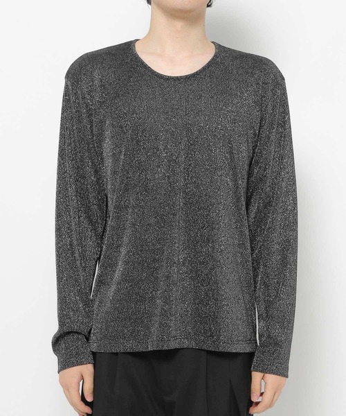 HARE（ハレ）の「ユルネックベーシックカットLS(HARE)（Tシャツ/カットソー・メンズ・ホワイト/ブラック/グレー系その他・MEDIUM/SMALL）」の15枚目の写真