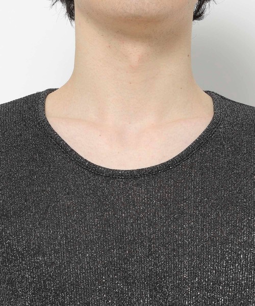 HARE（ハレ）の「ユルネックベーシックカットLS(HARE)（Tシャツ/カットソー・メンズ・ホワイト/ブラック/グレー系その他・MEDIUM/SMALL）」の18枚目の写真