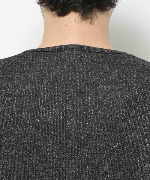 HARE（ハレ）の「ユルネックベーシックカットLS(HARE)（Tシャツ/カットソー・メンズ・ホワイト/ブラック/グレー系その他・MEDIUM/SMALL）」の19枚目の写真