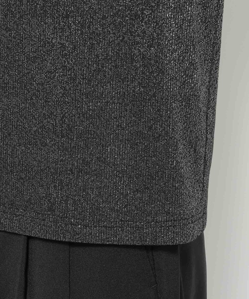 HARE（ハレ）の「ユルネックベーシックカットLS(HARE)（Tシャツ/カットソー・メンズ・ホワイト/ブラック/グレー系その他・MEDIUM/SMALL）」の21枚目の写真