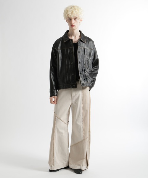 HARE(ハレ)の「ユルネックベーシックカットLS(HARE)(Tシャツ/カットソー・メンズ・ホワイト/ブラック/グレー系その他/ホワイト系/ライトブルー/ブラック系/ライトグレー・MEDIUM/SMALL)」の21枚目の写真