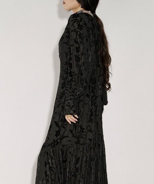 【セルフポートレート】Twisted velvet dress ベロアワンピース セルフポートレート】Twisted velvet dress ベロアワンピース