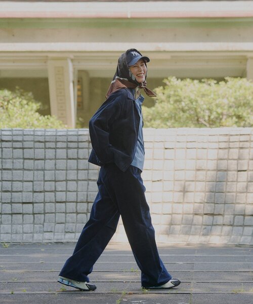 WHIMSIC(ウィムジック)の「【WHIMSIC/SETUP対応】FFA ジャケット(ブルゾン・レディース・ブラウン/ネイビー・FREE)」の13枚目の写真