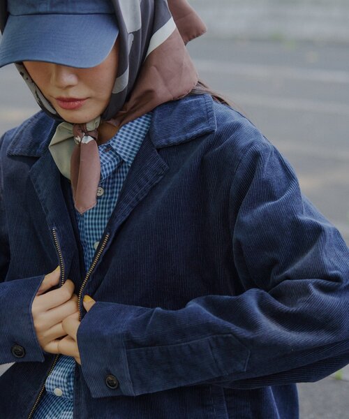 WHIMSIC(ウィムジック)の「【WHIMSIC/SETUP対応】FFA ジャケット(ブルゾン・レディース・ブラウン/ネイビー・FREE)」の18枚目の写真