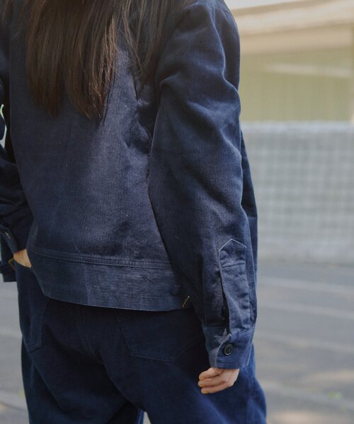 WHIMSIC(ウィムジック)の「【WHIMSIC/SETUP対応】FFA ジャケット(ブルゾン・レディース・ブラウン/ネイビー・FREE)」の20枚目の写真