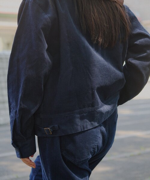 WHIMSIC(ウィムジック)の「【WHIMSIC/SETUP対応】FFA ジャケット(ブルゾン・レディース・ブラウン/ネイビー・FREE)」の21枚目の写真