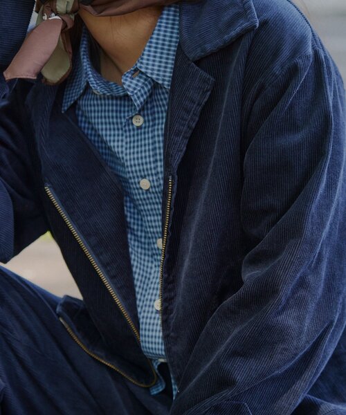 WHIMSIC(ウィムジック)の「【WHIMSIC/SETUP対応】FFA ジャケット(ブルゾン・レディース・ブラウン/ネイビー・FREE)」の22枚目の写真