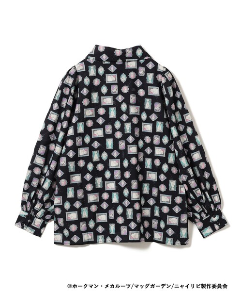 mmts（マミタス）の「【COLLABORATION】ニャイト・オブ・ザ・リビングキャット / ブラウス（シャツ/ブラウス・レディース・オフホワイト/ブラック・ONE SIZE）」の21枚目の写真