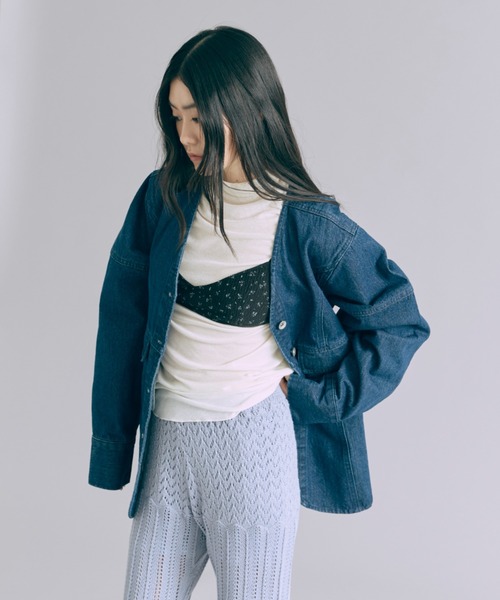 EN NEUME(エンノイム)の「Crochet Knit Pants(その他パンツ・レディース・ブラウン/ブルー/アイボリー・1/0)」の16枚目の写真