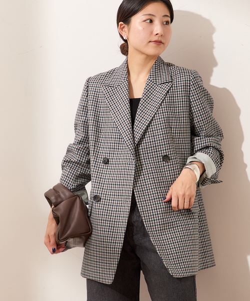 ジャーナルスタンダードレサージュ　チェックジャケット 2/48チェックジャケット（テーラードジャケット）｜journal