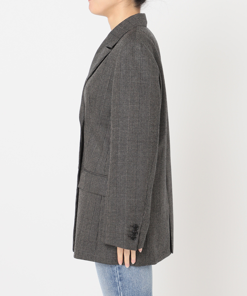 JOURNAL STANDARD L'ESSAGE チェックダブルジャケット journal standard L'essage（ジャーナルスタンダードレサージュ