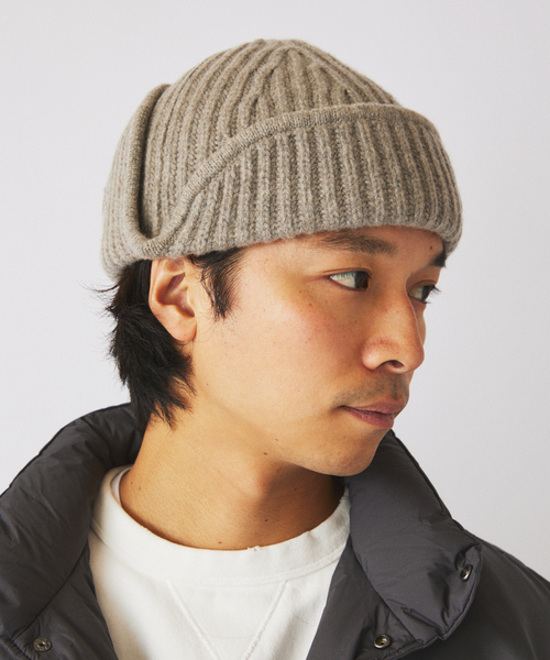 JOURNAL STANDARD relume(ジャーナルスタンダード レリューム)の「ハミルトン ウール ガーター フライトキャップ(キャップ・メンズ・パープル/グレー/ブラック系その他・FREE)」の13枚目の写真