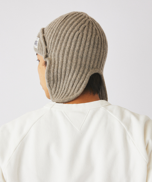 JOURNAL STANDARD relume(ジャーナルスタンダード レリューム)の「ハミルトン ウール ガーター フライトキャップ(キャップ・メンズ・パープル/グレー/ブラック系その他・FREE)」の18枚目の写真