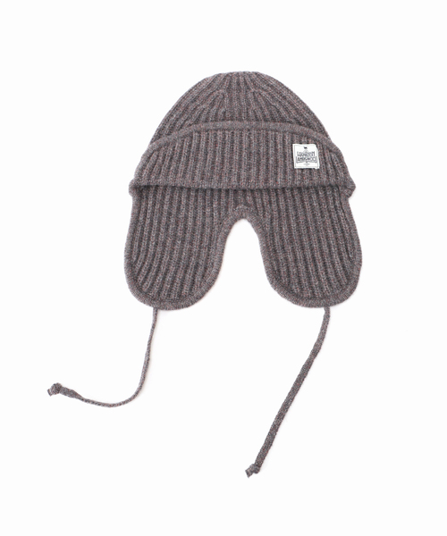 JOURNAL STANDARD relume(ジャーナルスタンダード レリューム)の「ハミルトン ウール ガーター フライトキャップ(キャップ・メンズ・パープル/グレー/ブラック系その他・FREE)」の21枚目の写真