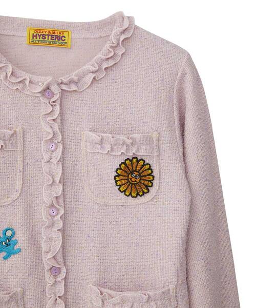 HYSTERIC GLAMOUR（ヒステリックグラマー）の「FLOWER POWER刺繍