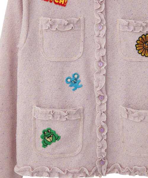 HYSTERIC GLAMOUR（ヒステリックグラマー）の「FLOWER POWER刺繍