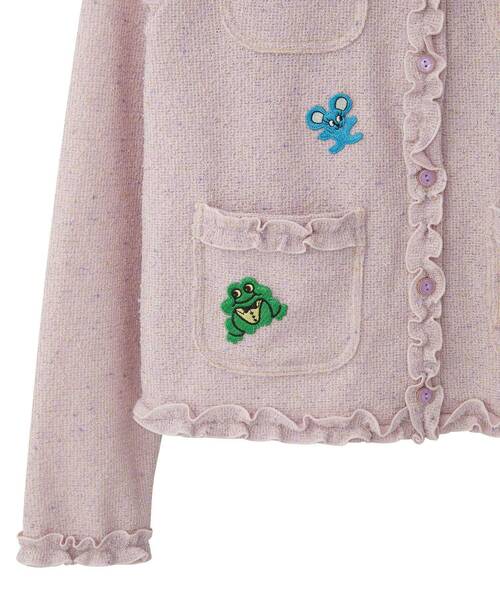 HYSTERIC GLAMOUR（ヒステリックグラマー）の「FLOWER POWER刺繍