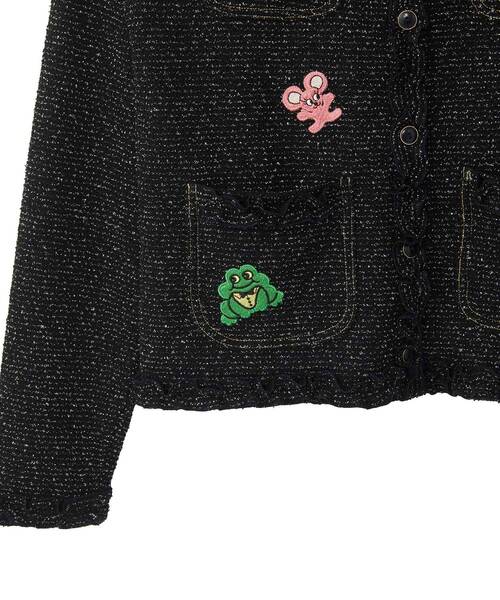 HYSTERIC GLAMOUR（ヒステリックグラマー）の「FLOWER POWER刺繍