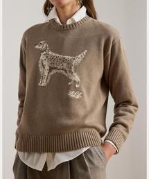 あーしゃん　ローレンラルフローレンインターシャニットイングリッシュセッター LAUREN RALPH LAUREN（ローレン ラルフ ローレン）の「インターシャ