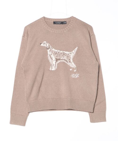 インターシャニット イングリッシュ セッター セーター（ニット