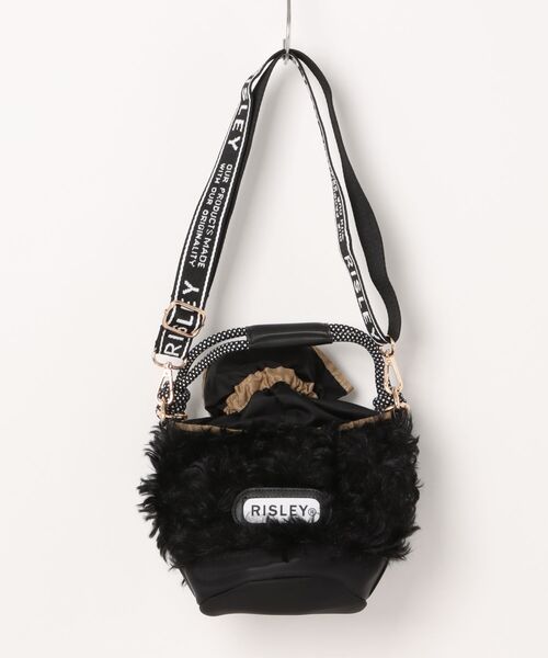 Re Fiina(フィーナ)の「バケツ型ファーBAG(ショルダーバッグ・レディース・ベージュ/チャコールグレー/ブラック/アイボリー・FREE)」の18枚目の写真